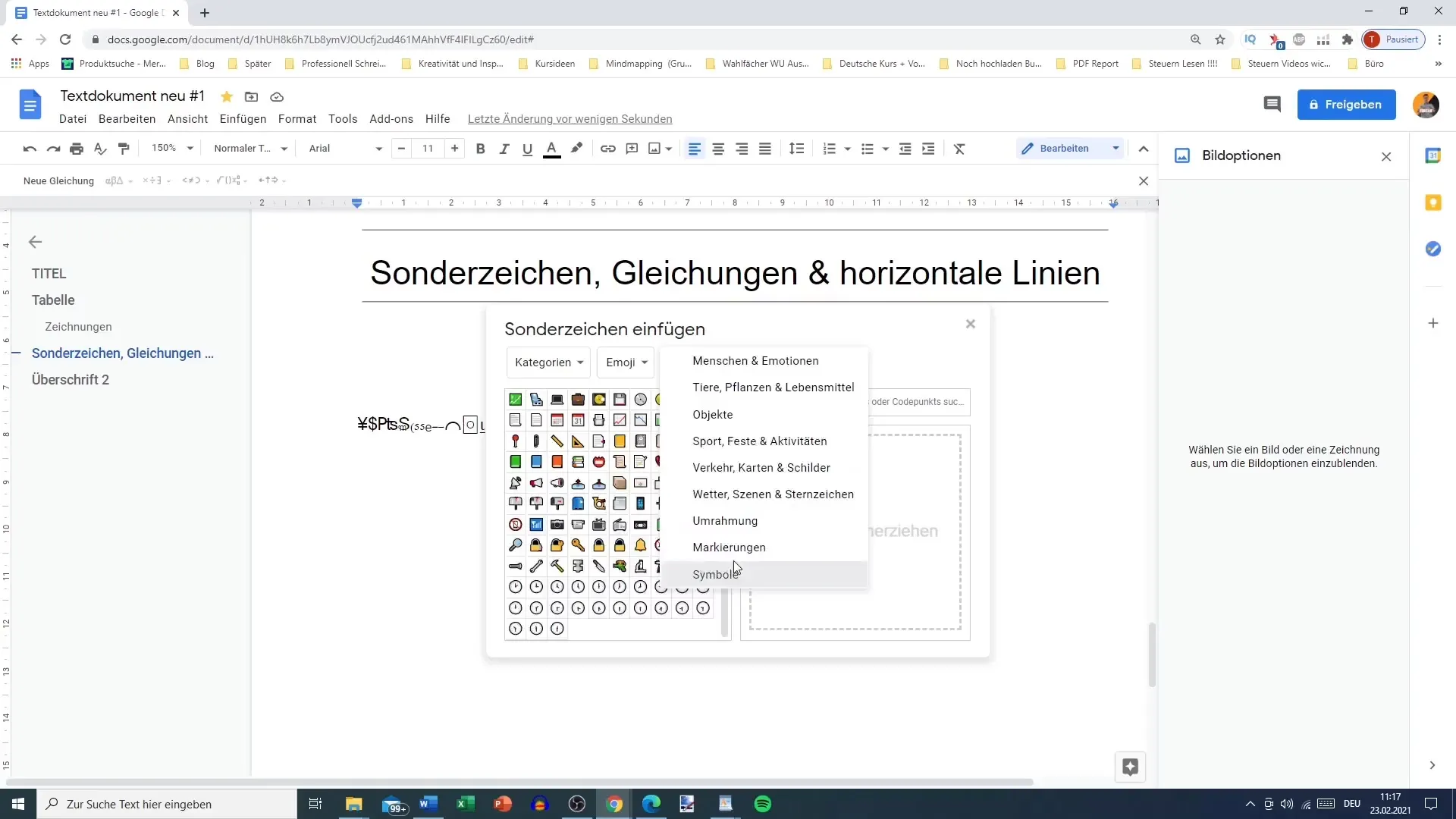 Bruk Google Docs enkelt: spesialtegn, ligninger, linjer