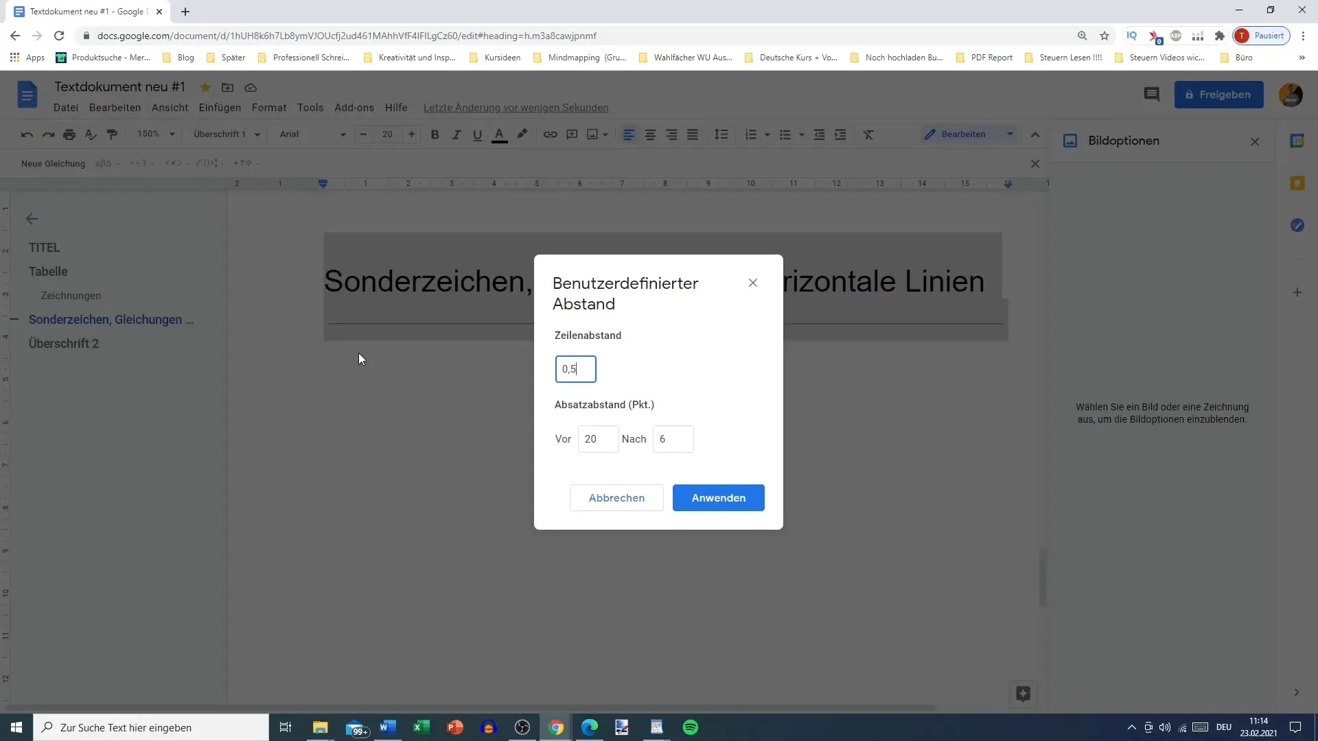 Bruk Google Docs på en enkel måte: Spesialtegn, ligninger, linjer