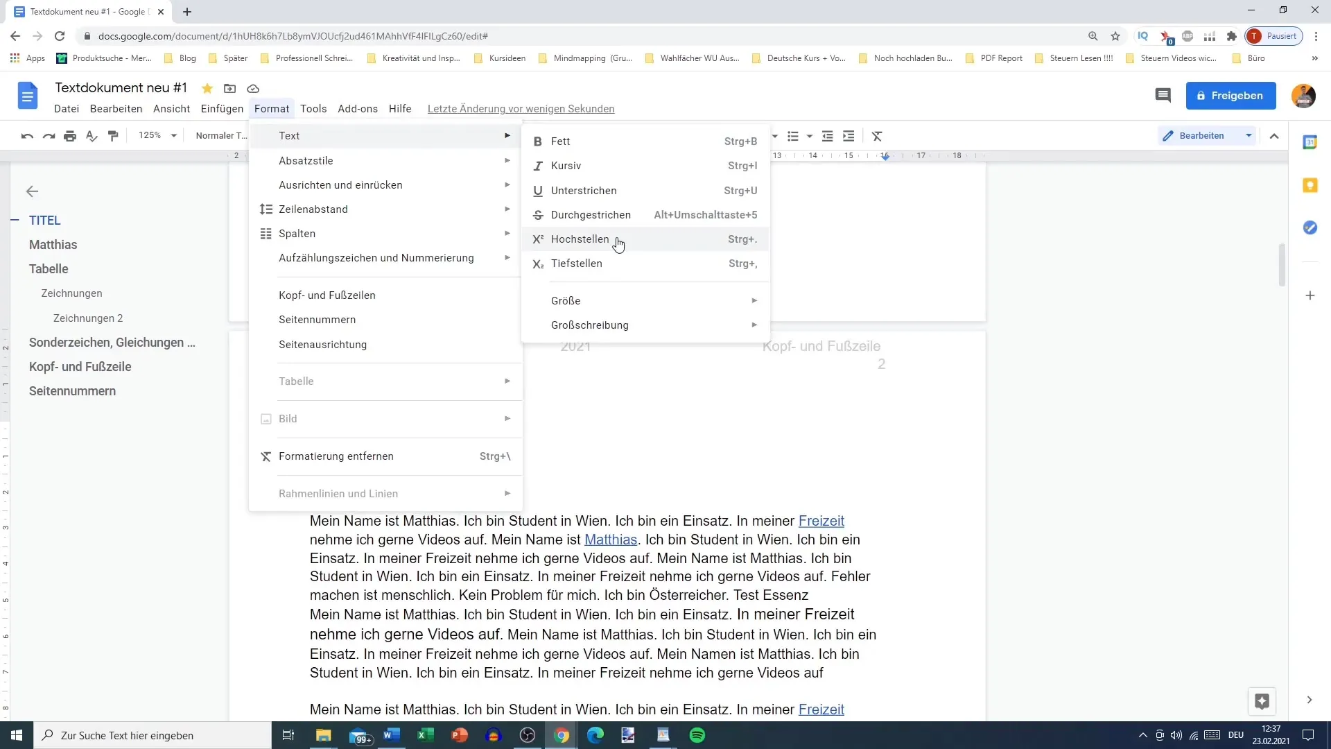 Memahami format teks di Google Docs