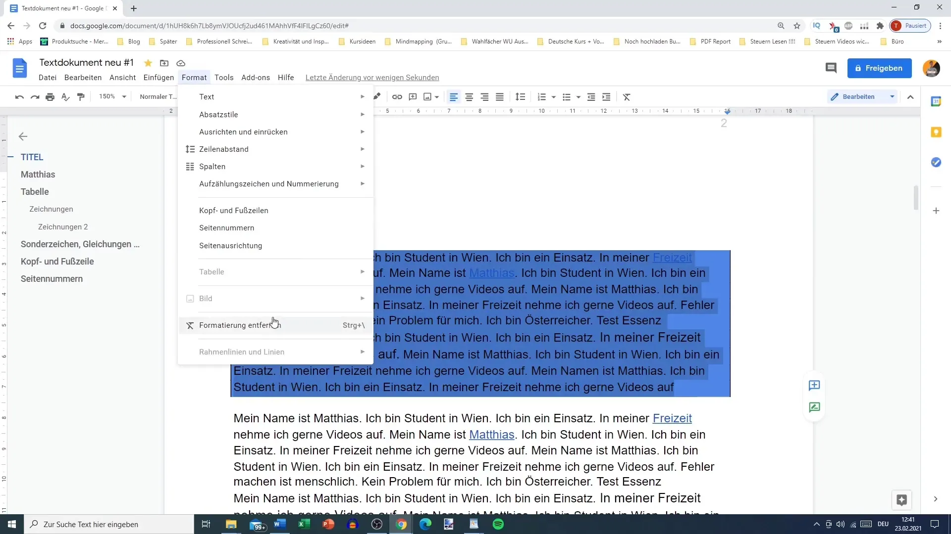 Comprendre les formats de texte dans Google Docs