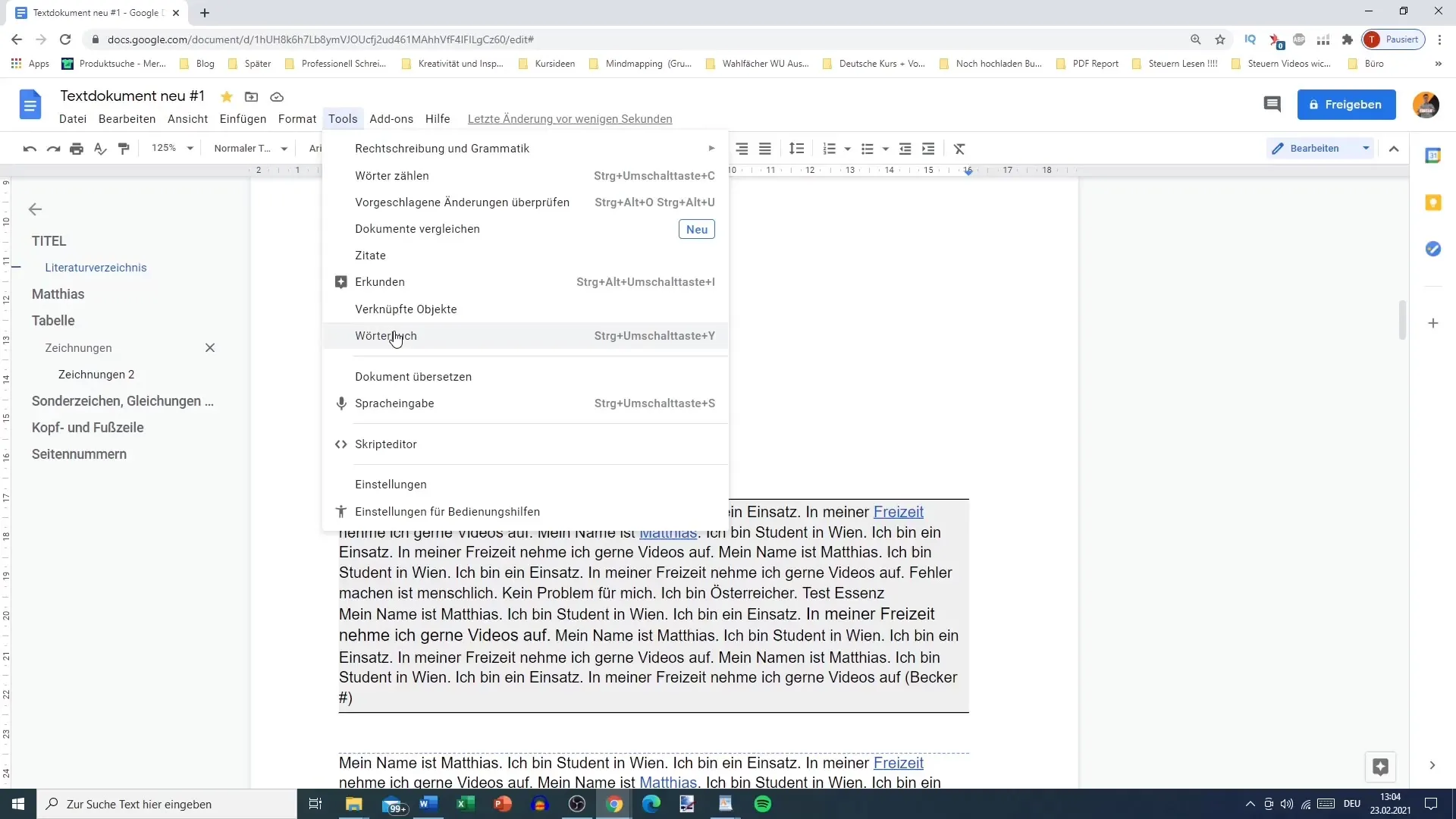 Slik bruker du ordboken i Google Docs effektivt