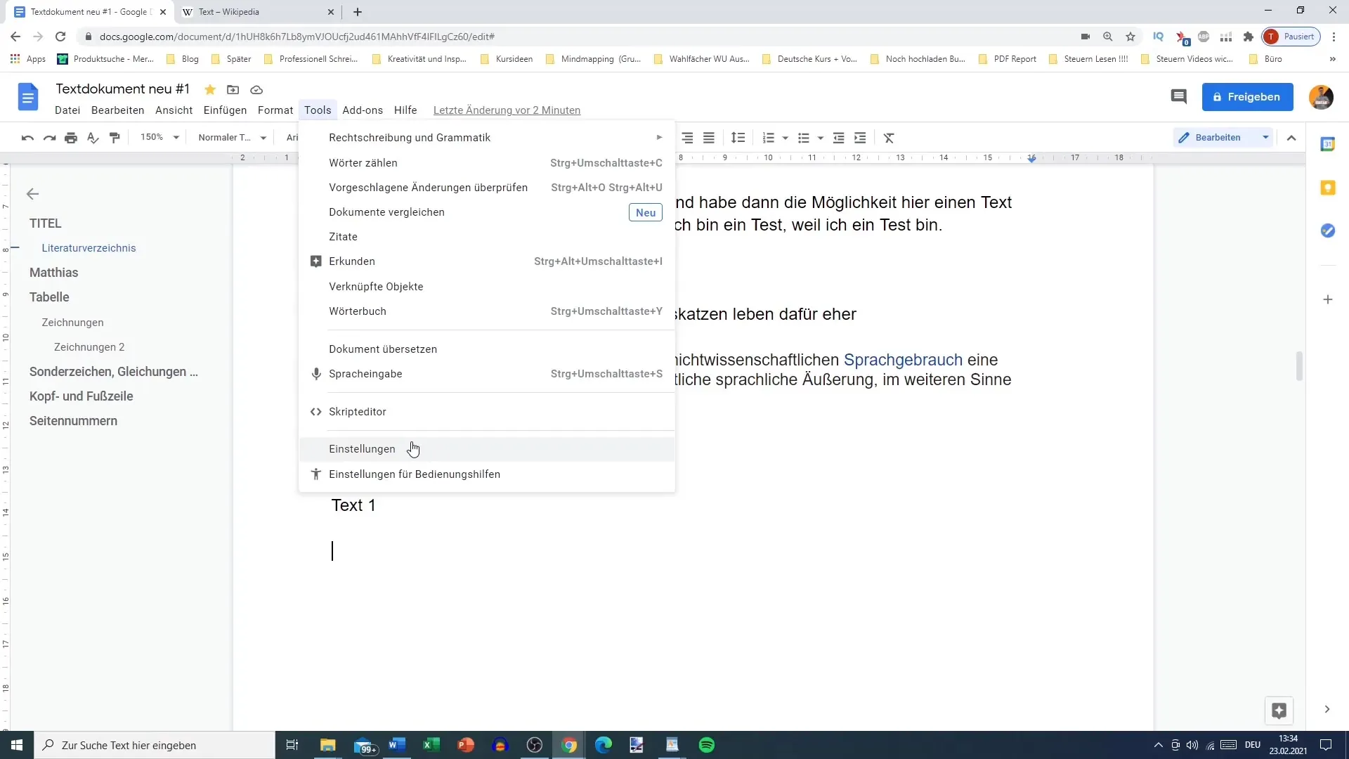 Memanfaatkan pengaturan Google Docs secara optimal