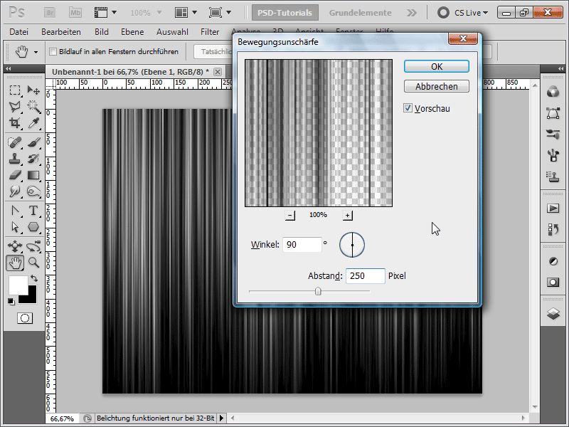 Streifen mit leuchtenden Sternen + Sternglitzertext