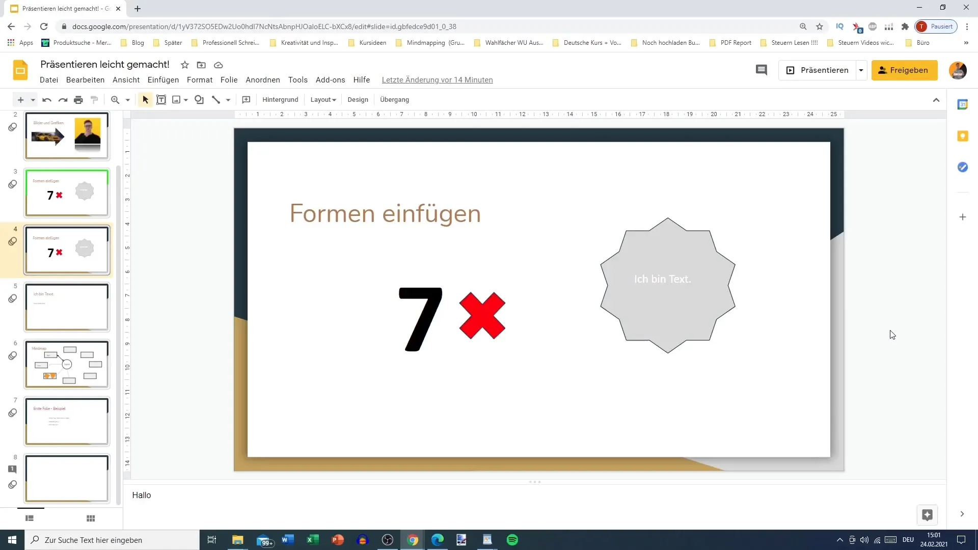 Print and share Google Slides presentation effectively