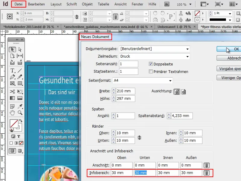 Tipy a triky k programu Adobe InDesign - důležité informace umístit nelze k tisku