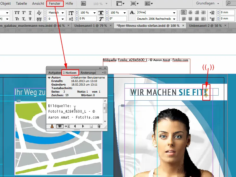 Tipy a triky k programu Adobe InDesign - důležité informace umístit nepatrně na tištěný materiál.