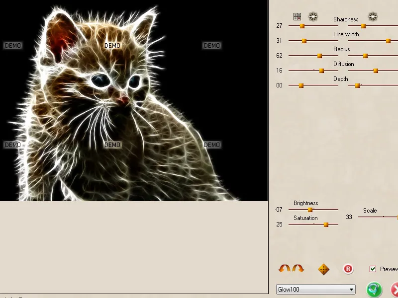 Fractal sphere effect with the help of plug-ins Fractal sphere effect with the help of plug-ins