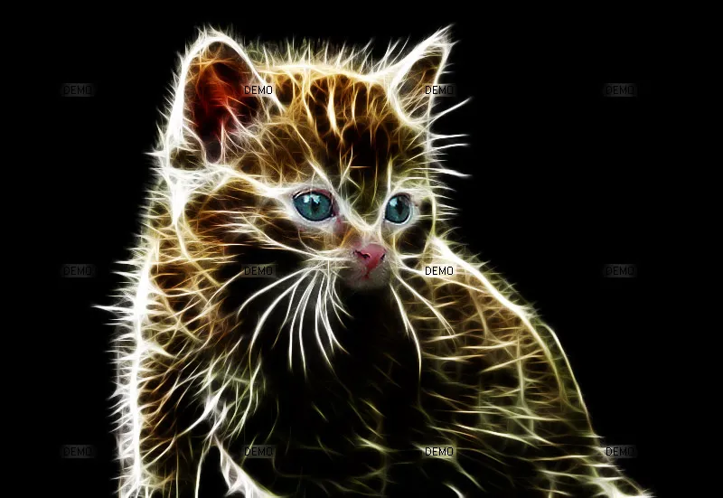 Fractal sphere effect with the help of plug-ins Fractal sphere effect with the help of plug-ins