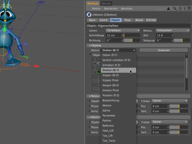 Novo v Izdaji 13 - Animacija Nezemljana s CMotion-Walkcycle.