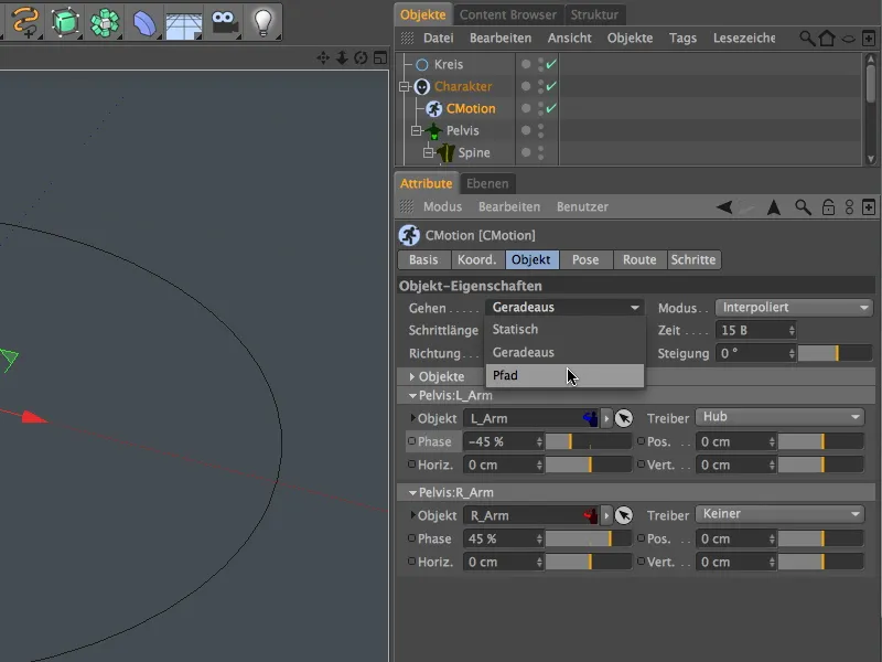 Novo v izdaji 13 - animacija tujca z uporabo CMotion-Walkcycle.