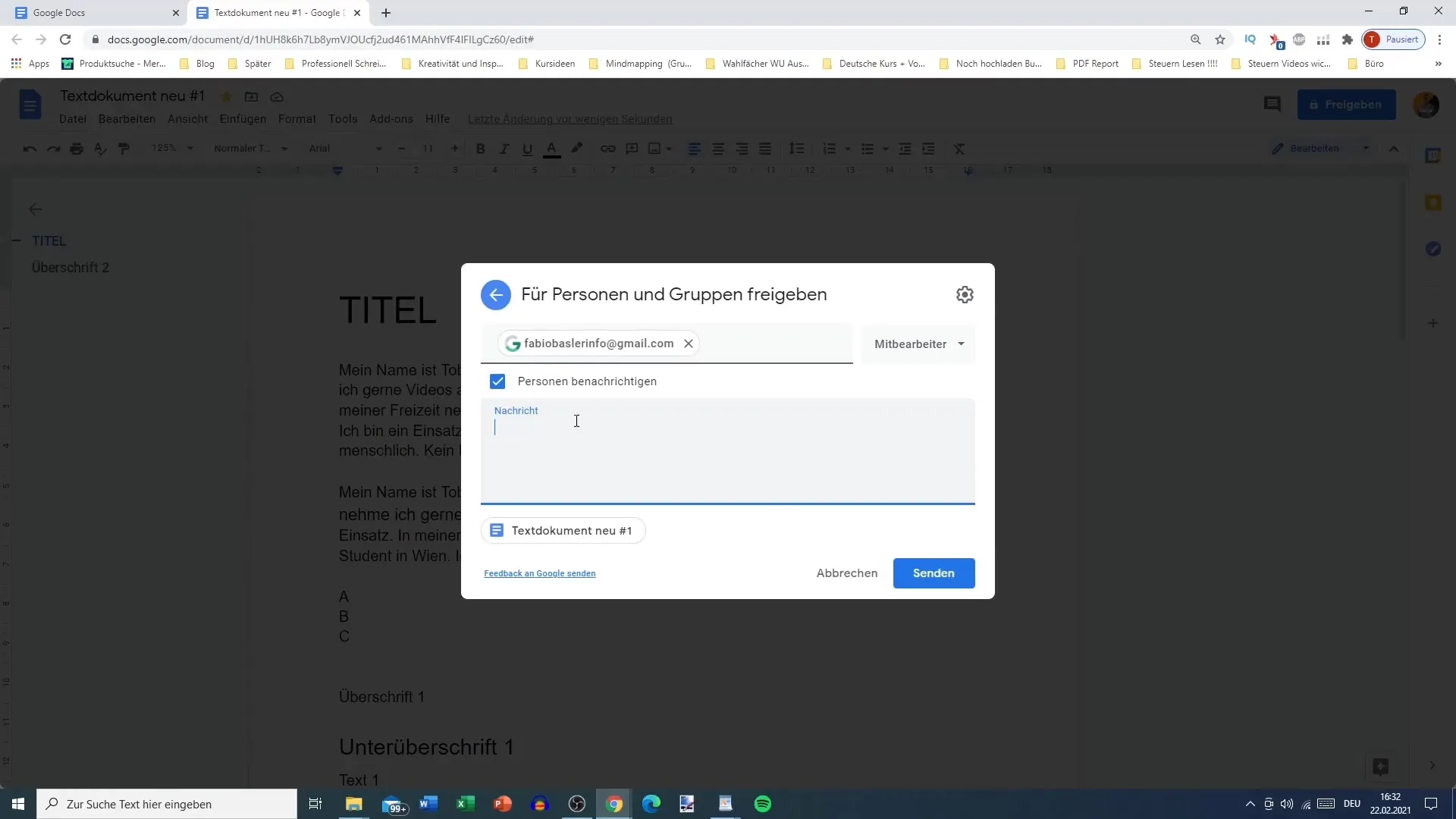 Google Docs: Mencetak dan Berbagi Dokumen