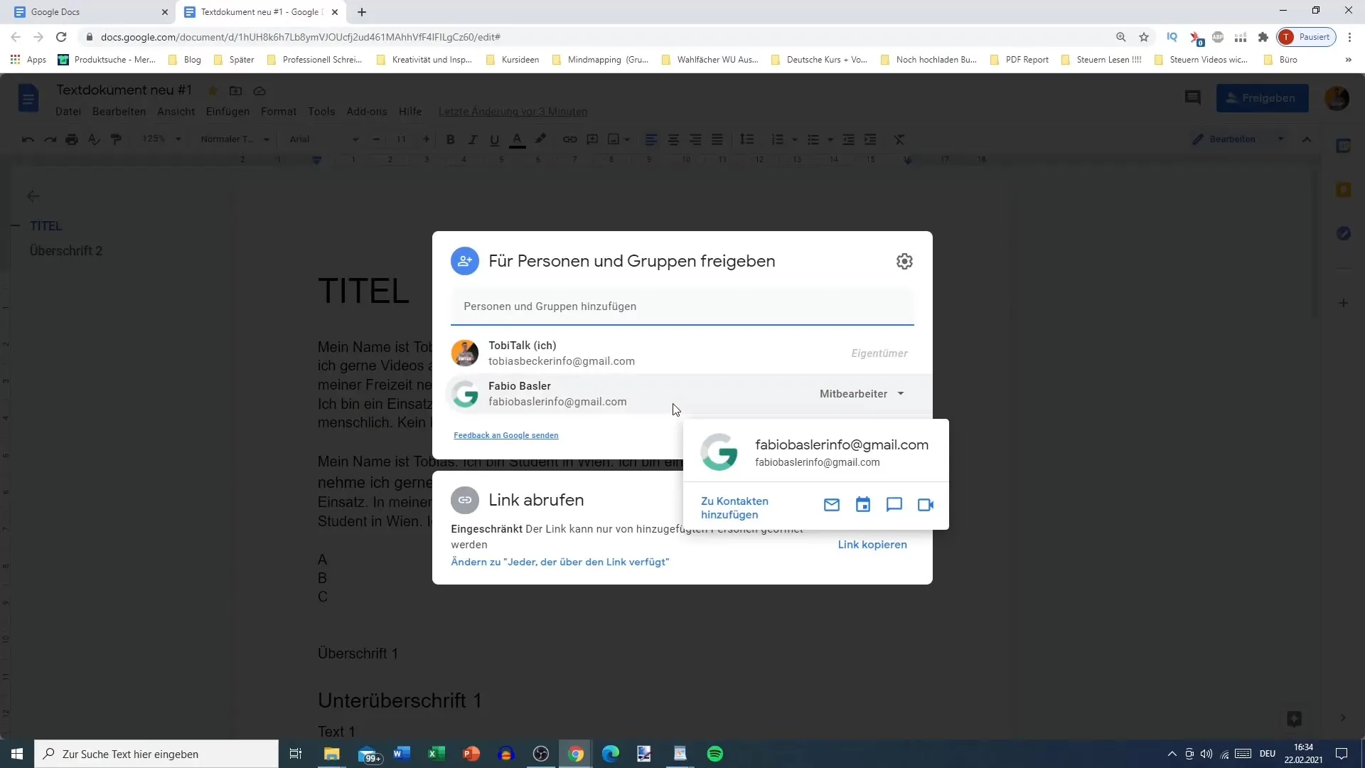 Google Docs: Mencetak dan Berbagi Dokumen