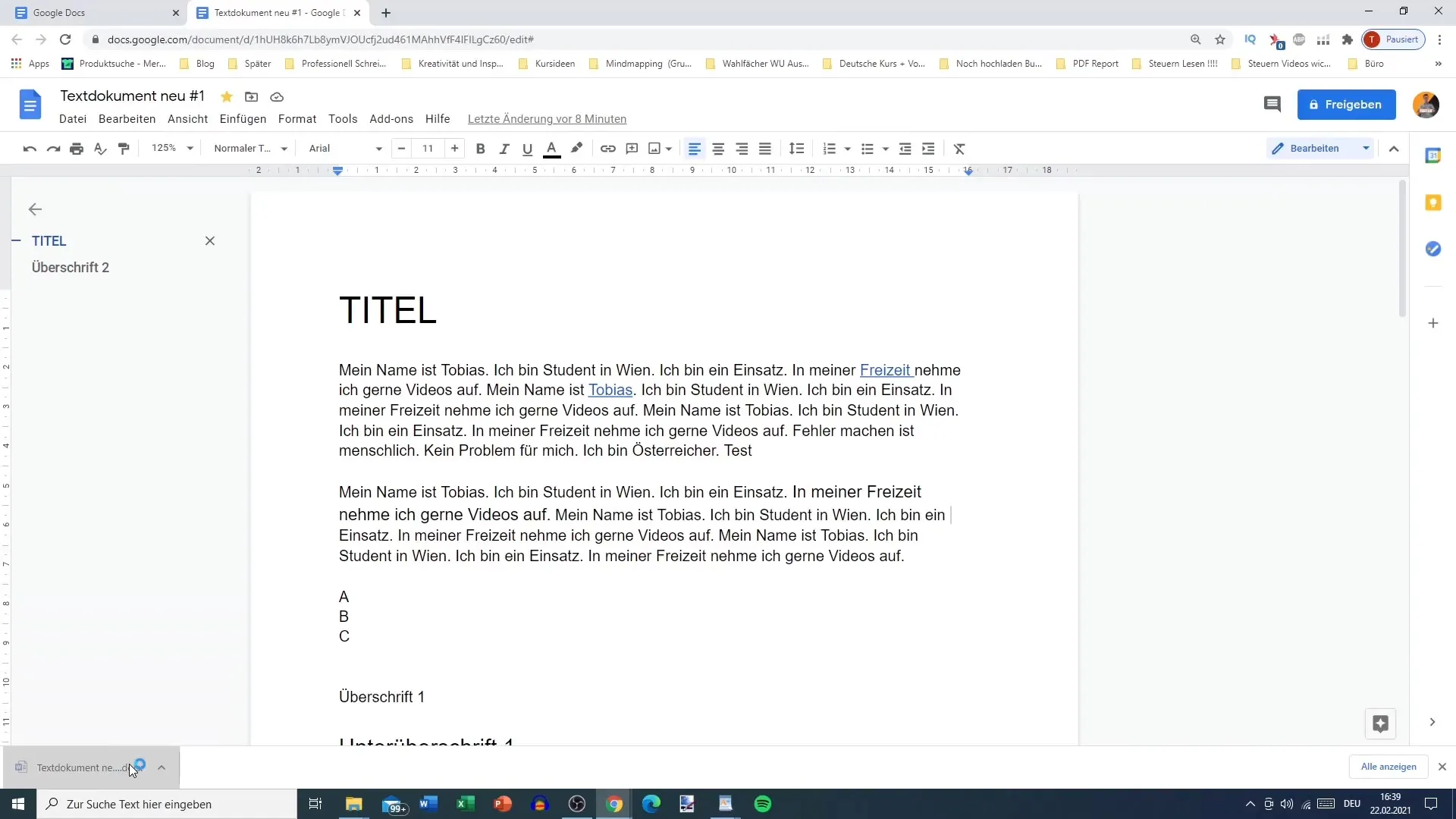 Laste ned og kopiere dokumenter i Google Docs