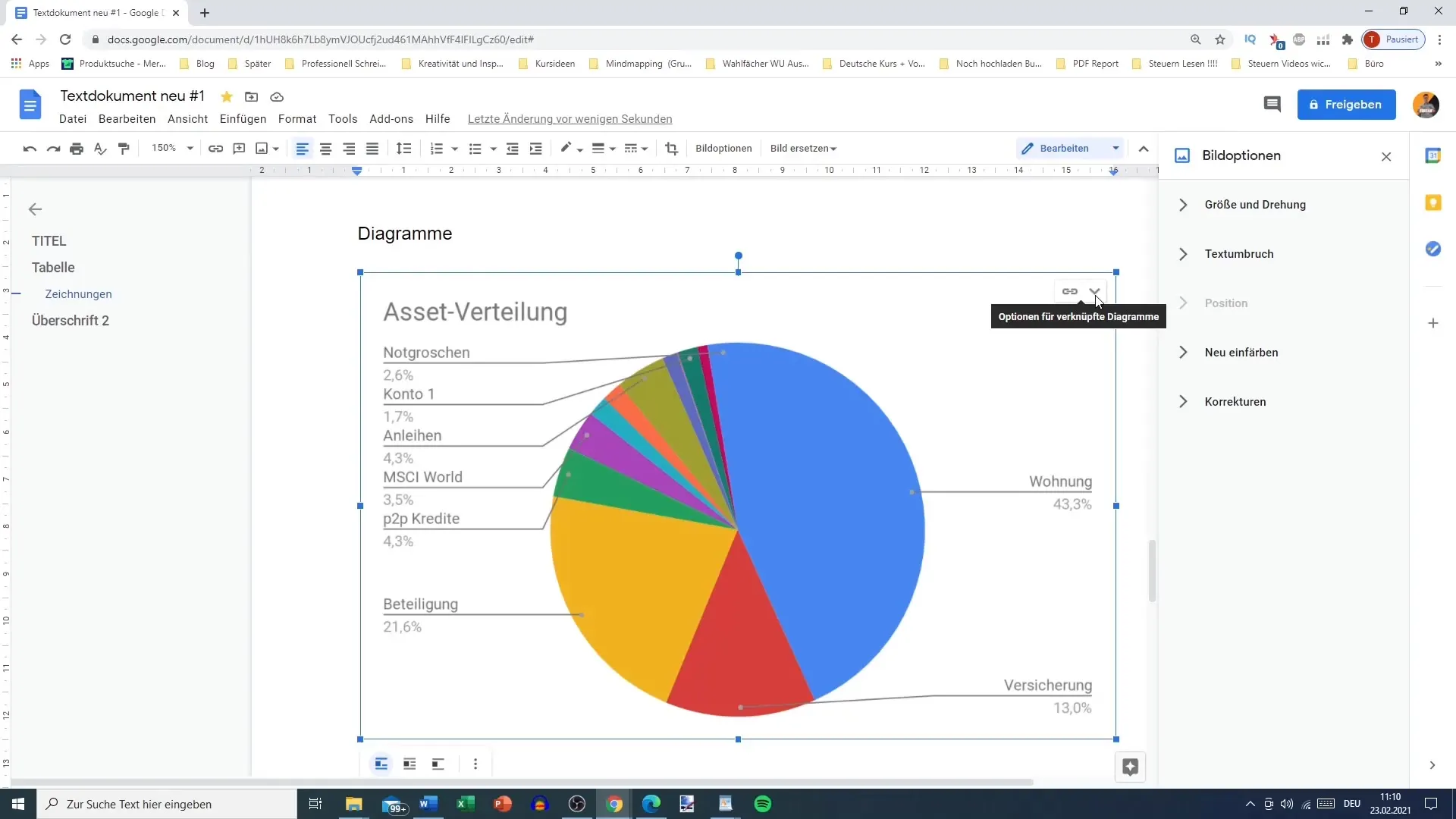 Diagrammes de Google Sheets : Insérer dans Google Docs n'a jamais été aussi facile