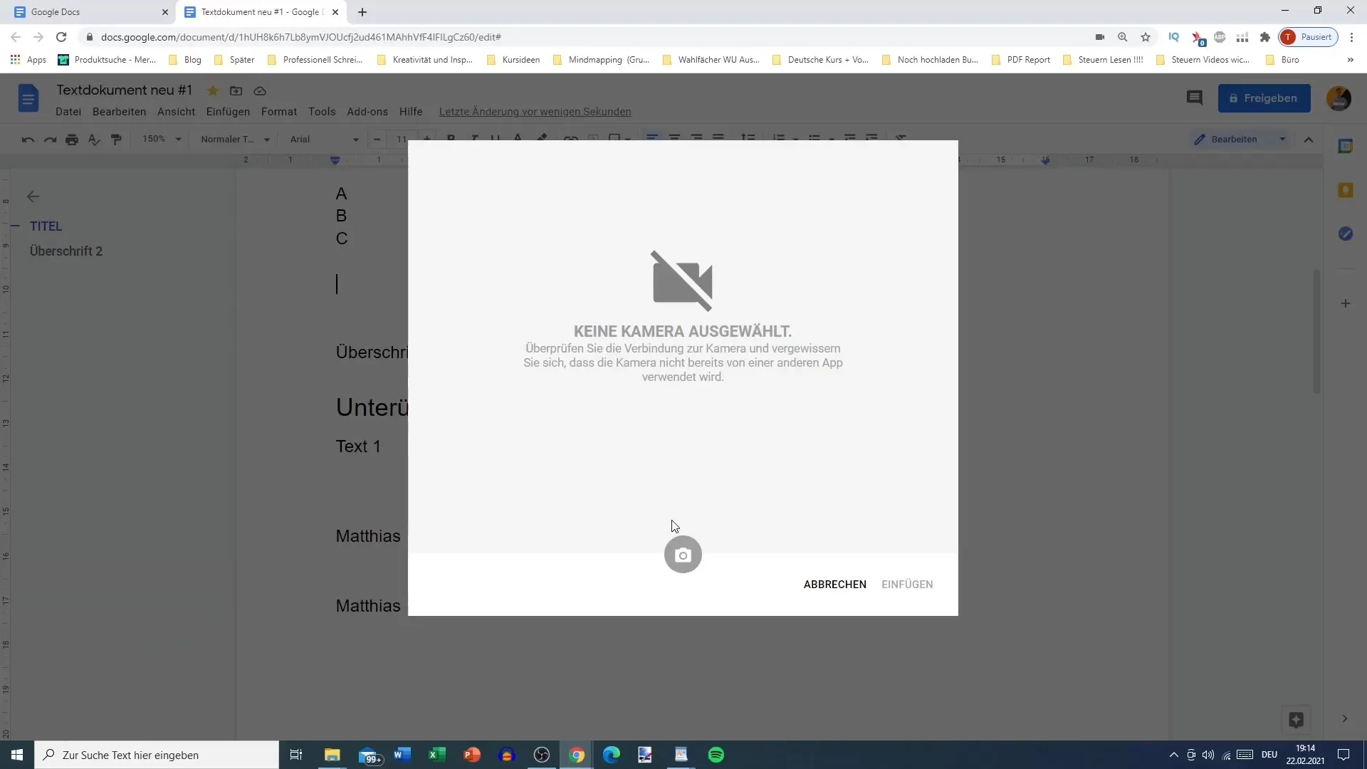 Bilder und Grafiken effizient in Google Docs einfügen