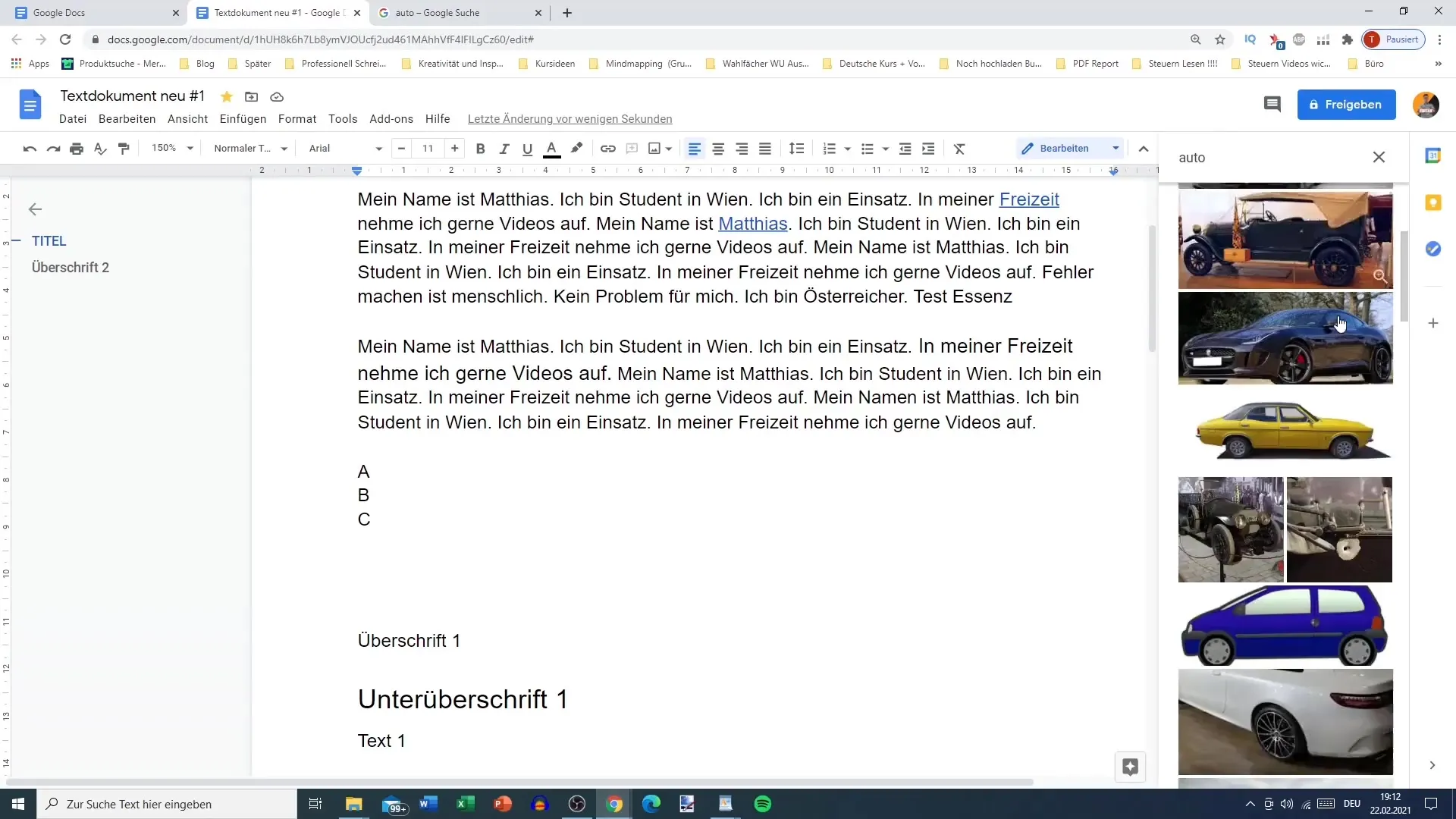 Bilder und Grafiken effizient in Google Docs einfügen