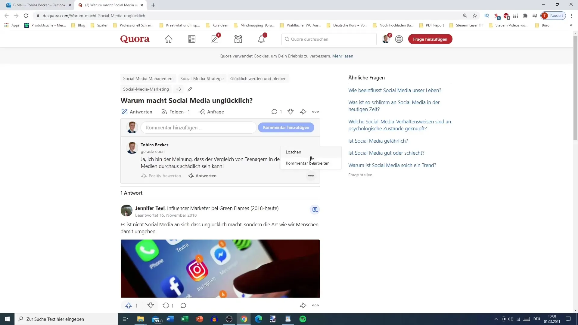 Configuración del perfil de Quora: Instrucciones paso a paso para el diseño