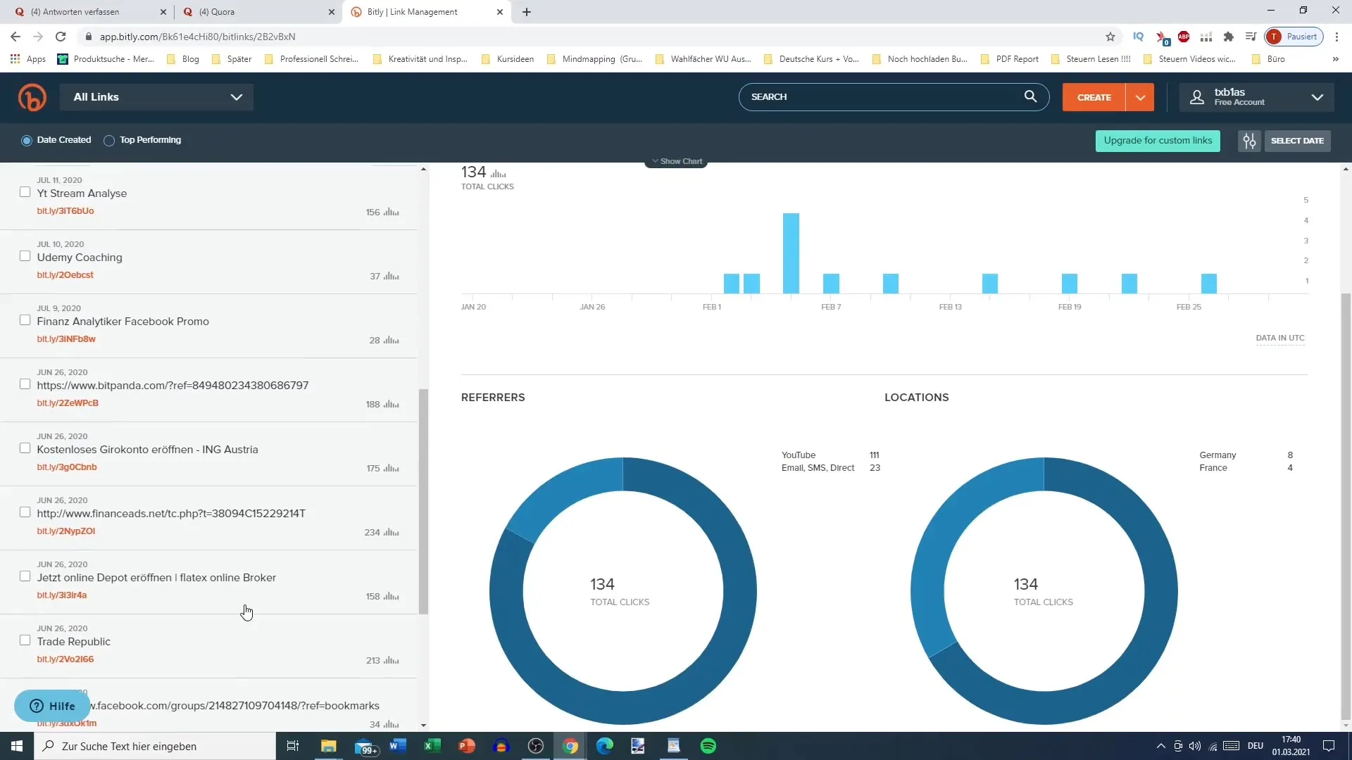 Seguimiento efectivo de enlaces con Bitly