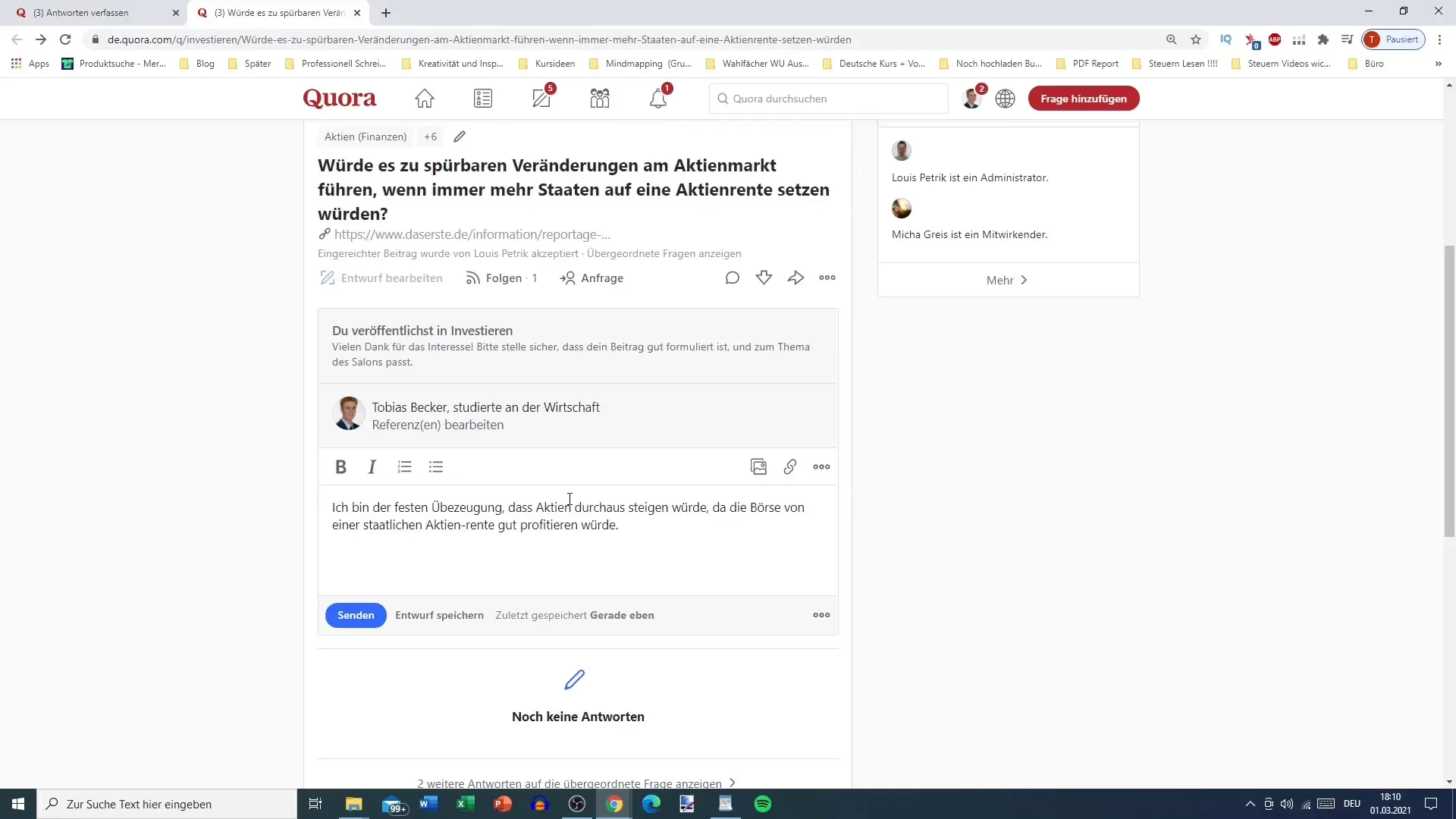 Utilizar correctamente las palabras clave en Quora para aumentar la visibilidad