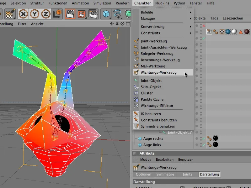 New in Release 12 - Dynamic inverse kinematics