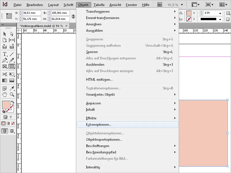 Vektorgrafiken erstellen in InDesign