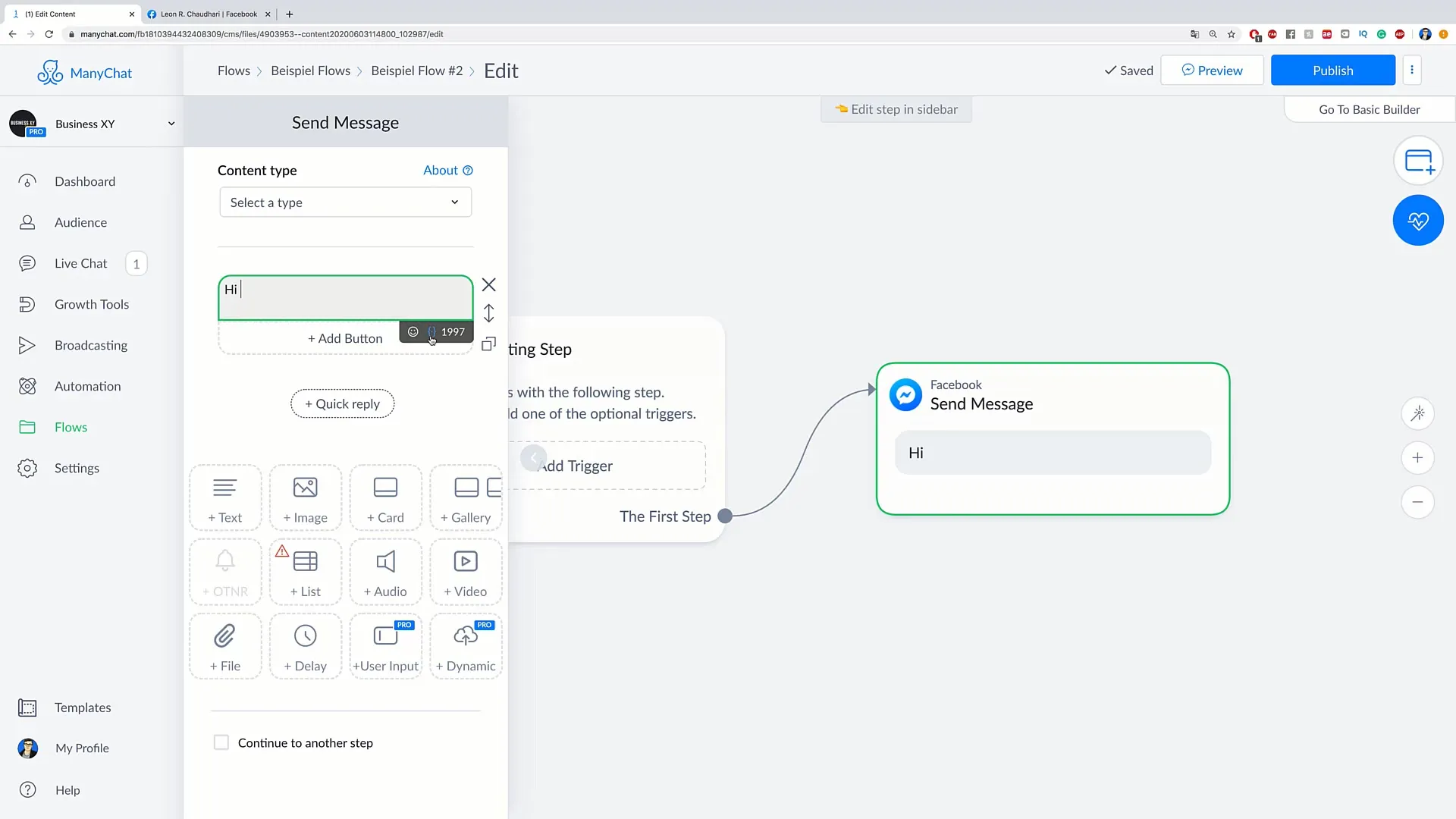 Targeted multi-level flows for customer acquisition