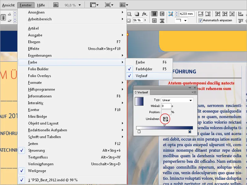 Διαχείριση χρωμάτων στο InDesign