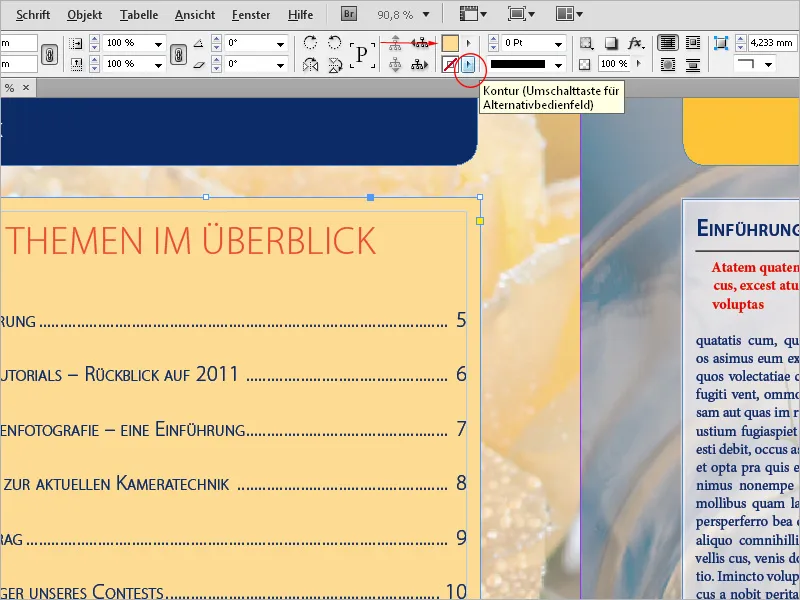 Farben verwalten in InDesign