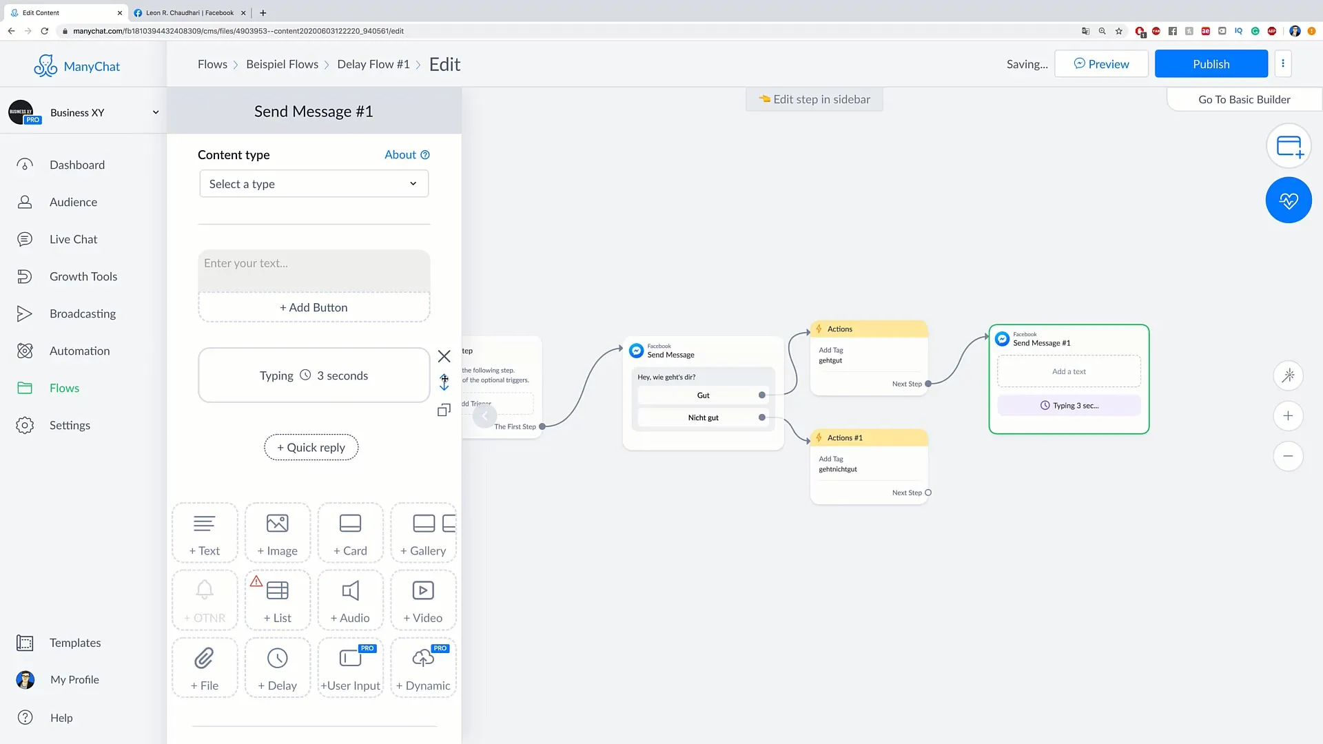 Effective use of delays in flows