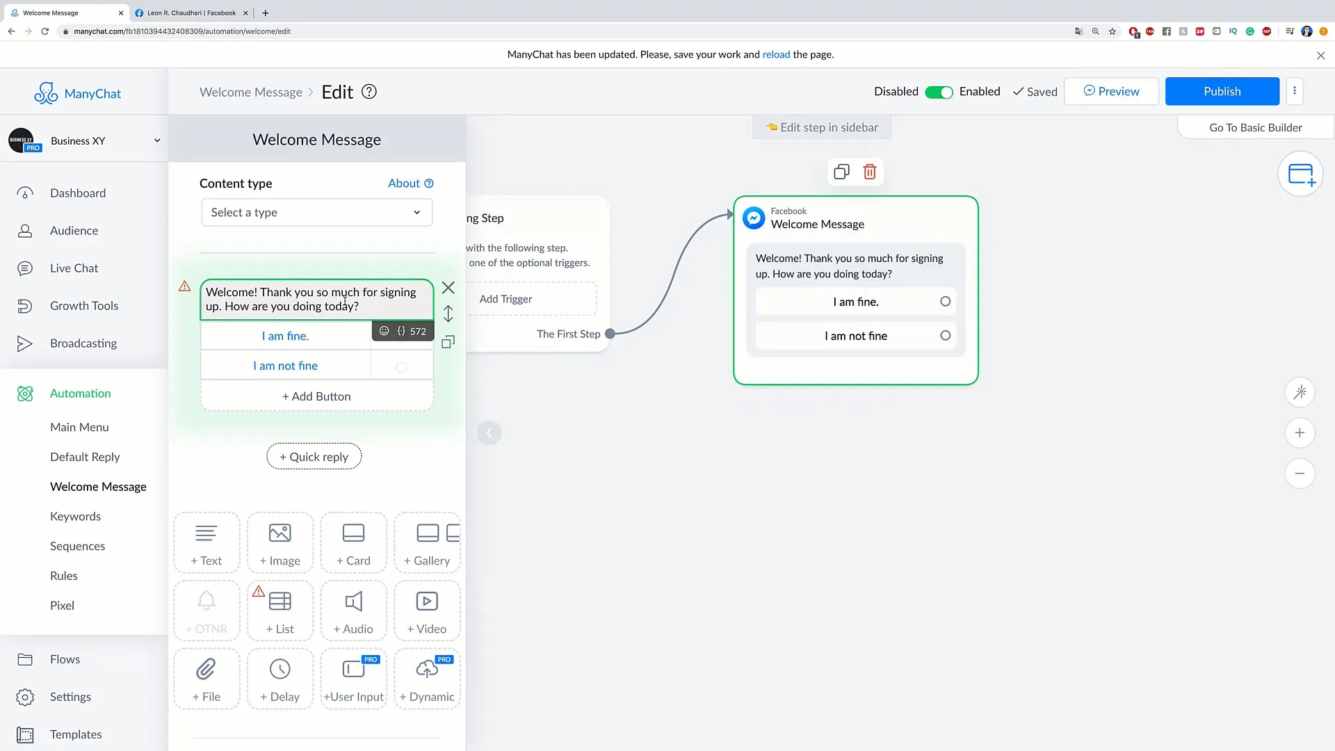 Create a welcome message: Step-by-step guide to customer acquisition