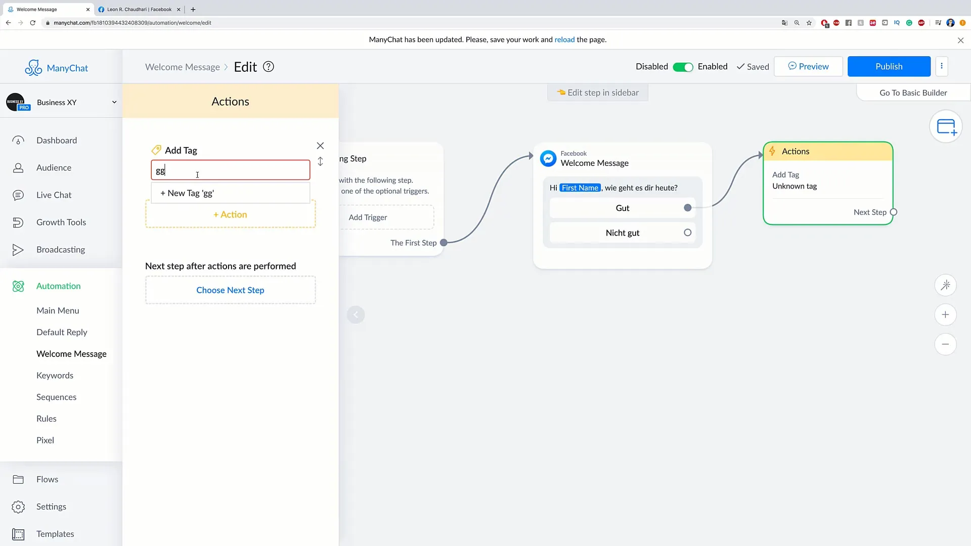 Create a welcome message: Step-by-step guide to customer acquisition