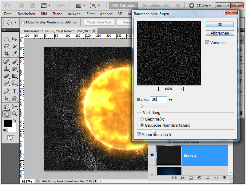 Skapa fyra olika planeter inklusive asteroidbälte + explosion