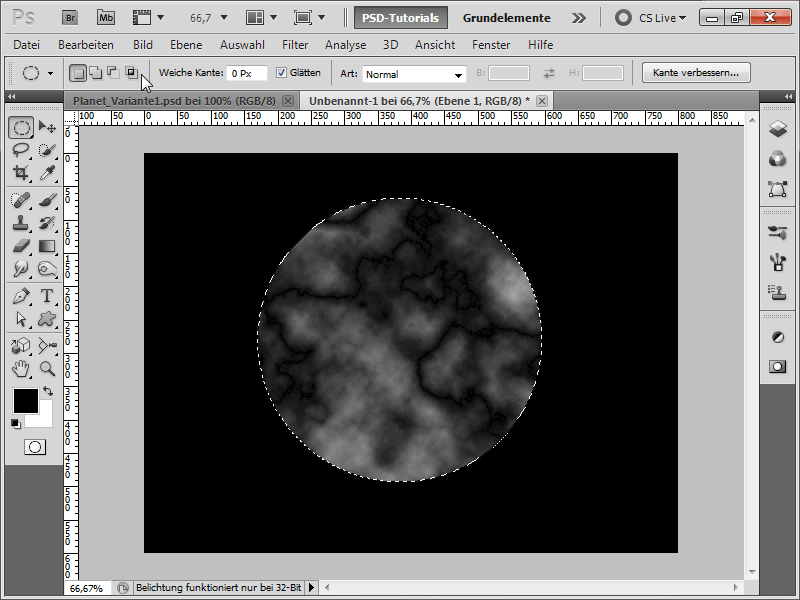 Skapa fyra olika planeter inklusive asteroidbälte + explosion