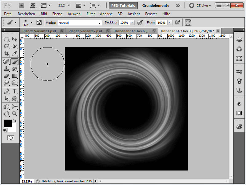 Vytvorte štyri rôzne planéty vrátane pásu asteroidov + výbuch