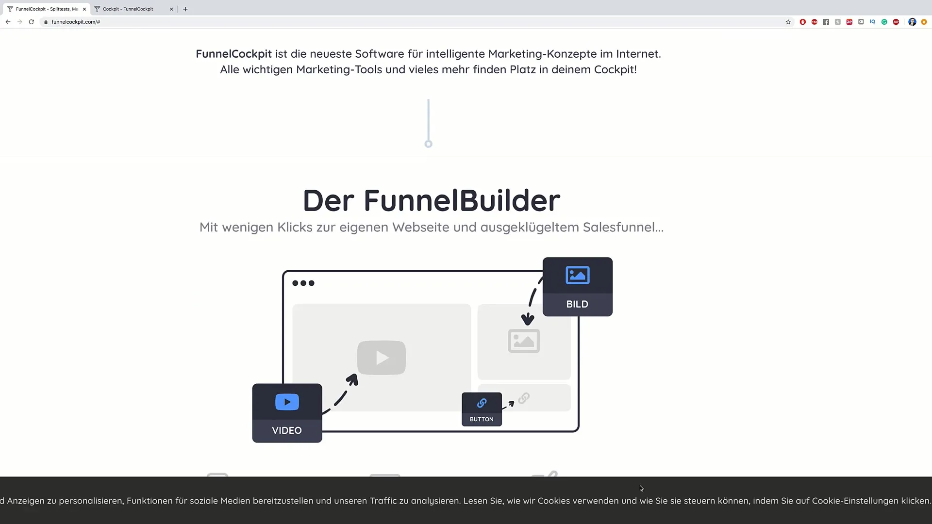 FunnelCockpit: Create effective funnels for your marketing