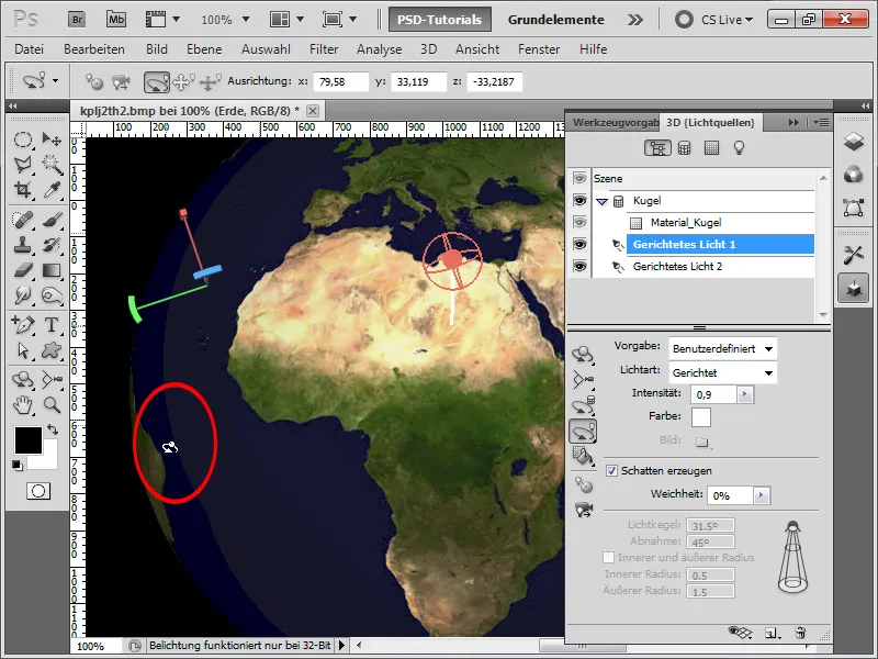 Criar uma terra 3D com apenas alguns cliques