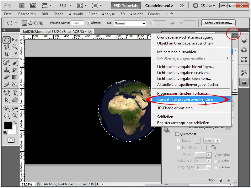 3D-Erde erstellen mit nur wenigen Klicks