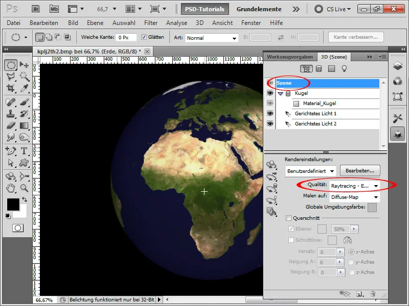 Créer une Terre en 3D en seulement quelques clics