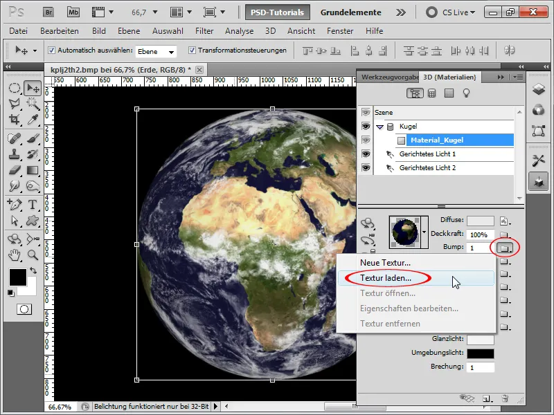 Créer une terre en 3D en seulement quelques clics