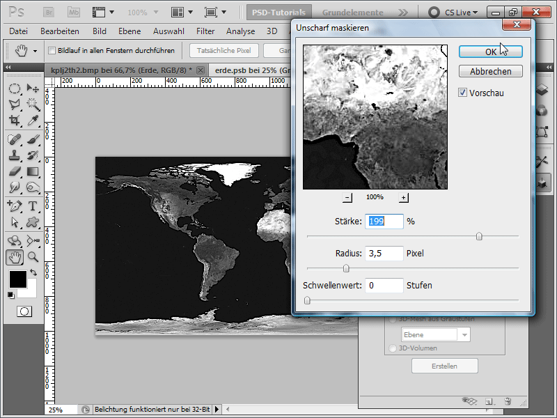 Créer une Terre en 3D en quelques clics