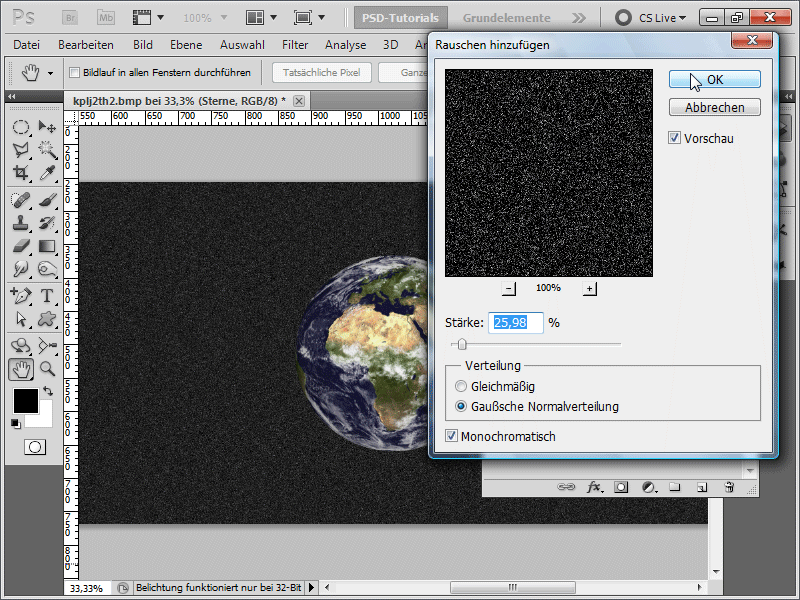 3D-Erde erstellen mit nur wenigen Klicks