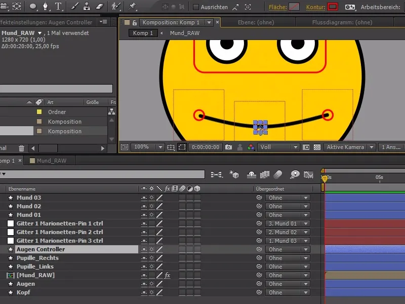 Tipps und Tricks zur Animation in After Effects: Ebenen verstecken