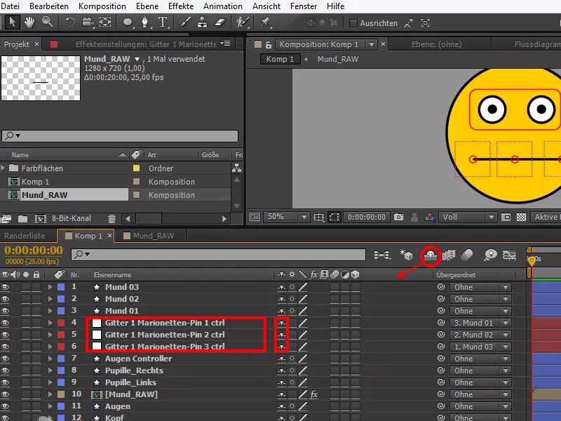 Tips dan trik untuk animasi di After Effects: Menyembunyikan lapisan