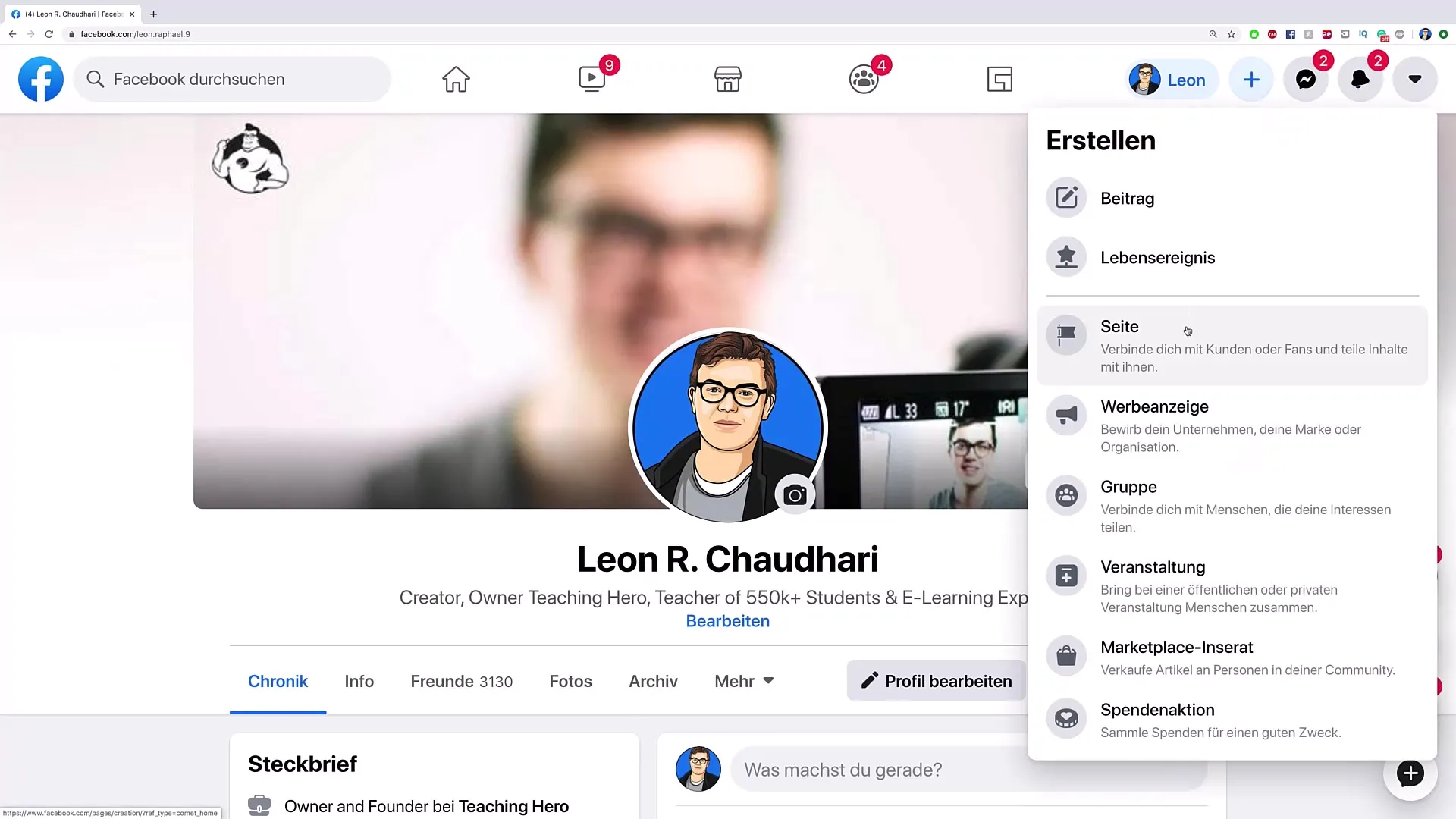 Créer une page Facebook pour une acquisition de clients efficace