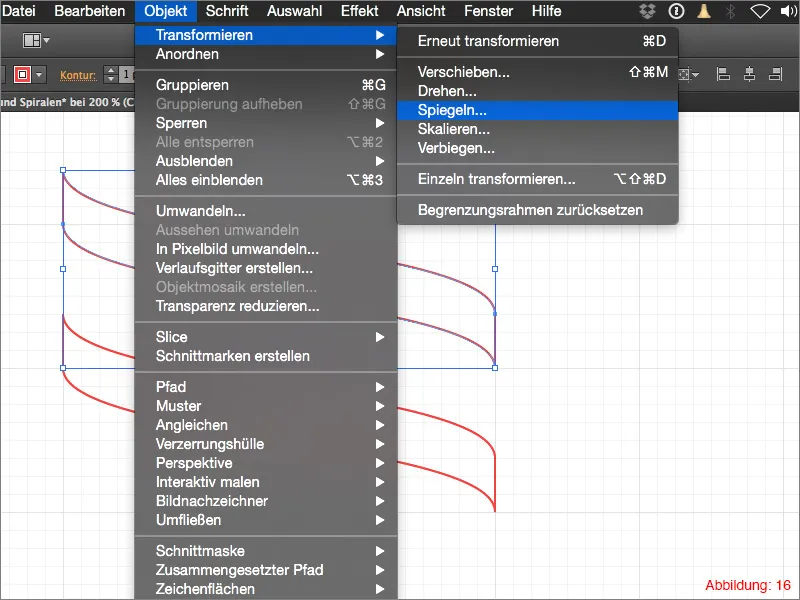 Rubans et spirales en 3D - Adobe Illustrator