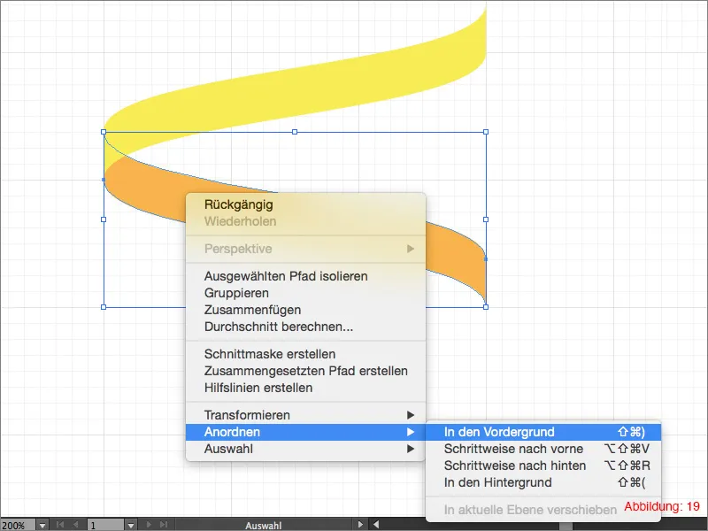 Bandes 3D et spirales - Adobe Illustrator