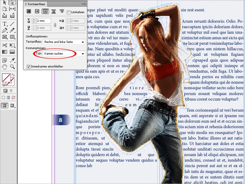 Textumfluss in InDesign