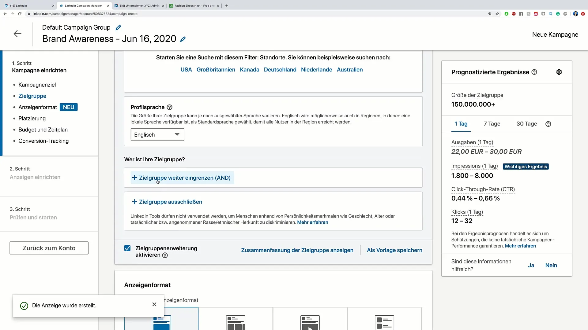 Brand Awareness effektiv steigern – Anleitung zum Erstellen von Werbeanzeigen