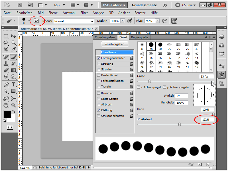 Creazione di francobolli con timbro - due approcci diversi