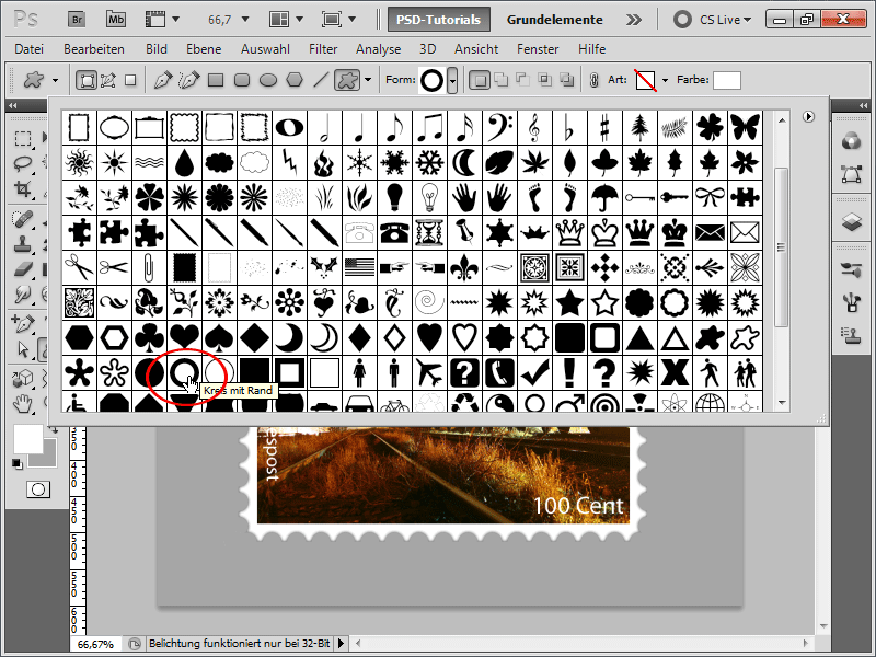 Creating stamps with postmarks - two different approaches